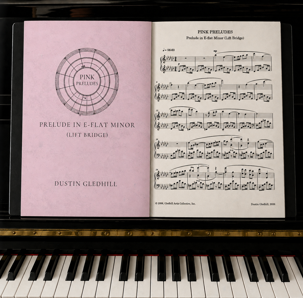 Prelude in E-flat Minor (Lift Bridge) - Sheet Music